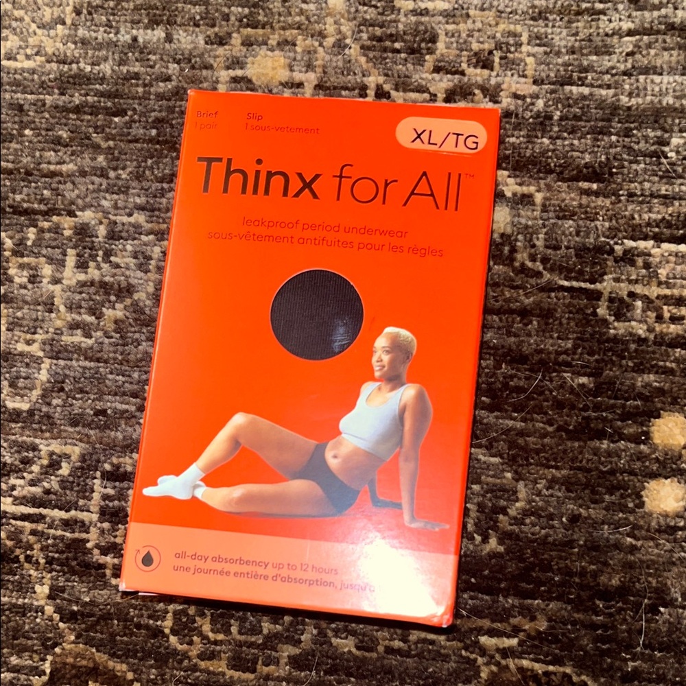 Thinx for All Leakproof Underwear - Bold Orange Packaging